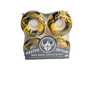 Darkstar Divide Set Of 4 Skateboard Wheels 51mm 10112349-Mustard Durometer 99A